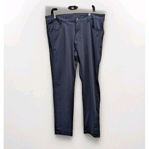 LEG3ND Men's Casual Pants Size 36x32 Stretch Navy Blue NWT Golfcore Athleisure